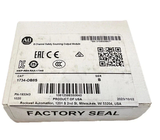 Allen-Bradley 1734-OB8S Point 8x 24V DC I/O Digital Safety Output Module