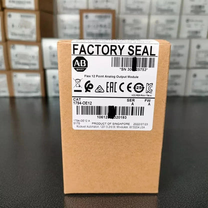 New Factory Sealed AB 1794-OE12 Flex 12 Point Analog Output Module 1794OE12