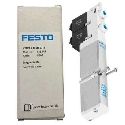 For FESTO VMPA1-M1H-G-PI 533345 PLC Solenoid Easy Valve Replacement