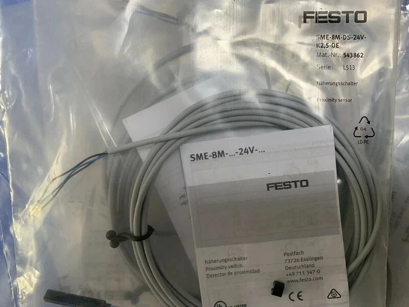 1PC New FESTO SME-8M-DS-24V-K-2,5-OE 543862 Proximity Switch Free Shipping