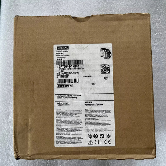 1PC NEW IN BOX Siemens contactor 3RT2046-1KB40 24V FAST SHIP#XR