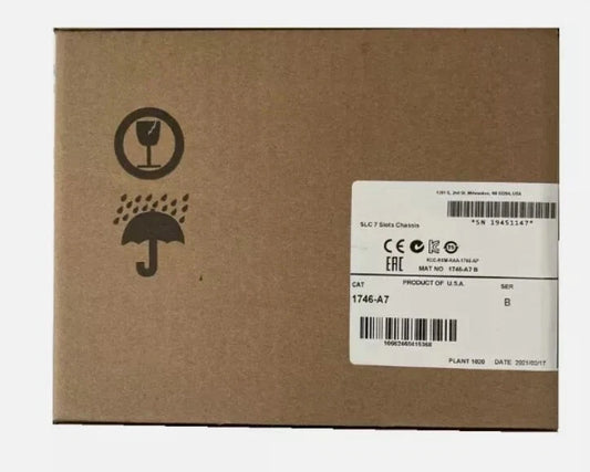 1746-A7 New Factory Sealed SLC 7 Slots Chassis 1746A7 Module