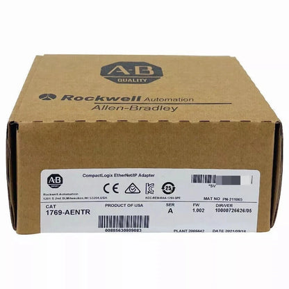 NEW AB 1769-AENTR CompactLogix EtherNet/IP Adapter Ser A Allen-Bradley 1769AENTR