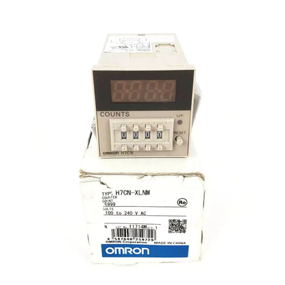 OMRON New time relay 100 TO 240 VAC H7CN-XLNM H7CNXLNM