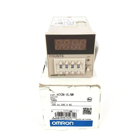 OMRON New time relay 100 TO 240 VAC H7CN-XLNM H7CNXLNM