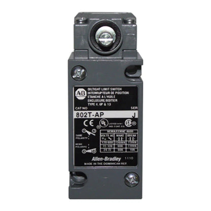 1PC NEW 802TAP Allen-Bradley 802T-AP Bulletin 802T Oil Tight Limit Switch