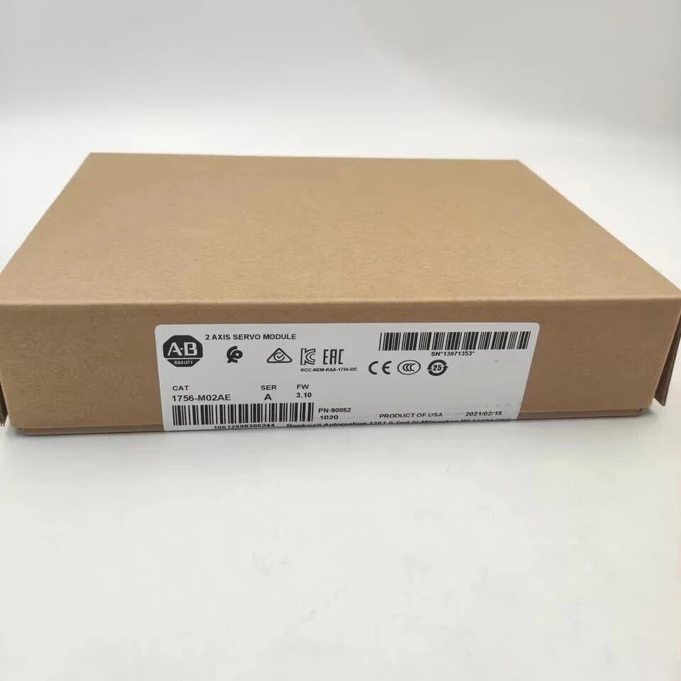 Allen Bradley 1756-M02AE Ser A ControlLogix 2-Axis Encoder 1756M02AE New Sealed
