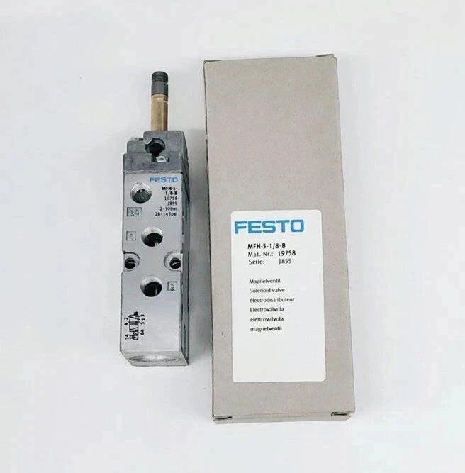 3PC FESTO MFH-5-1/8-B 19758 solenoid valve MFH518B New