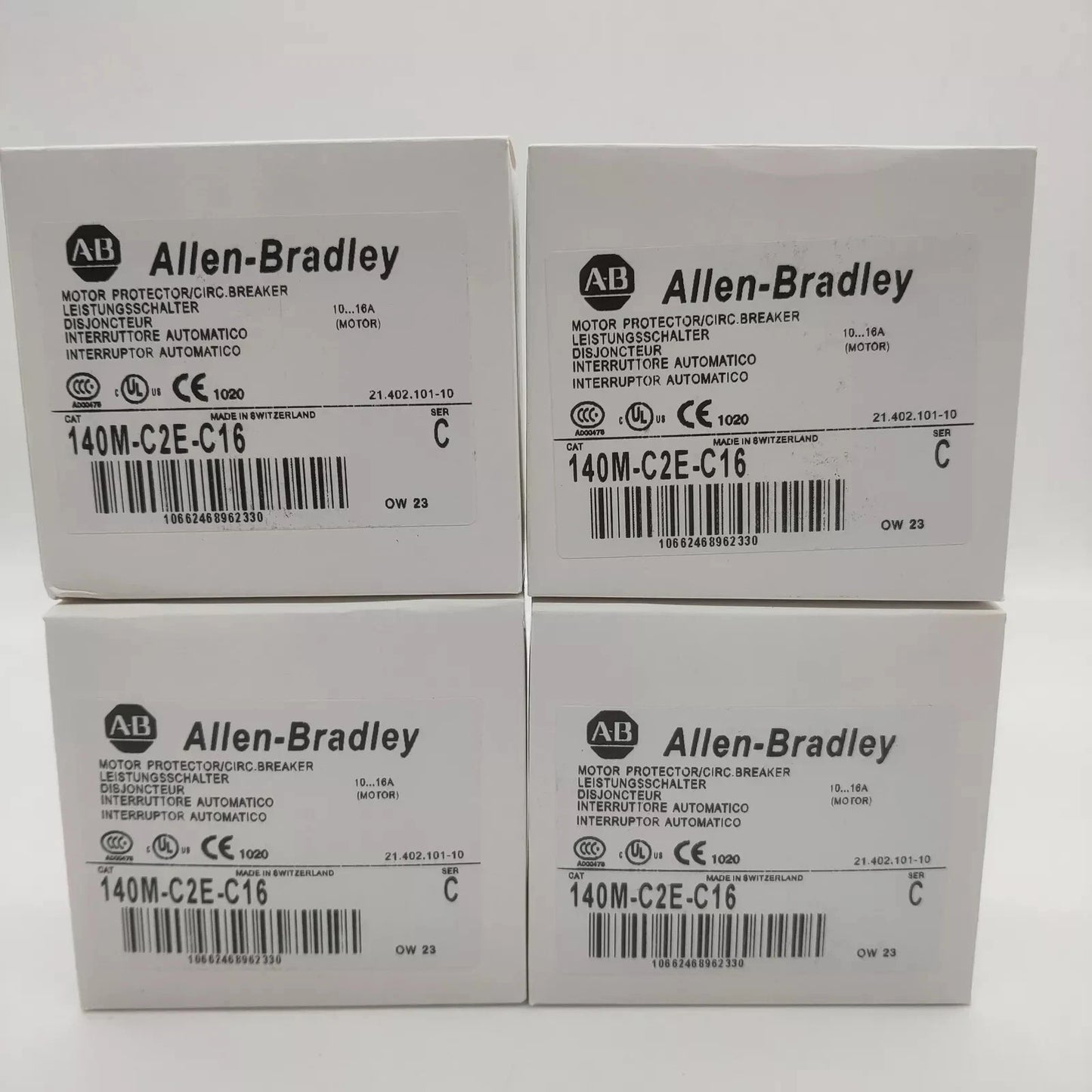 Allen-Bradley 140M-C2E-C16 Standard Magnetic Trip breaker motor protection