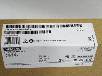 6ES7155-5AA01-0AB0 Siemens 6ES7 155-5AA01-0AB0 New 1 PC