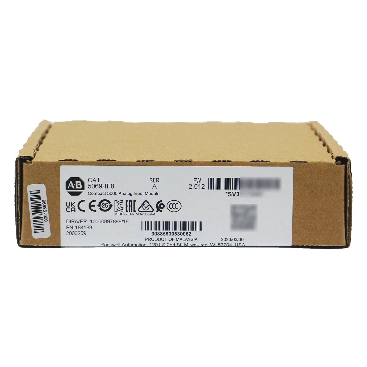 NEW Allen-Bradley 5069-IF8 Compact 5000 Analog Input Module