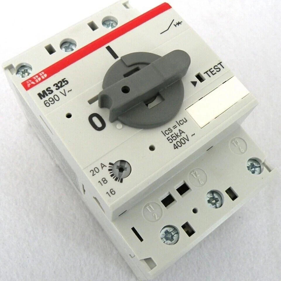 New ABB MS325-20 MS32520 Circuit Breaker 16-20A In Box