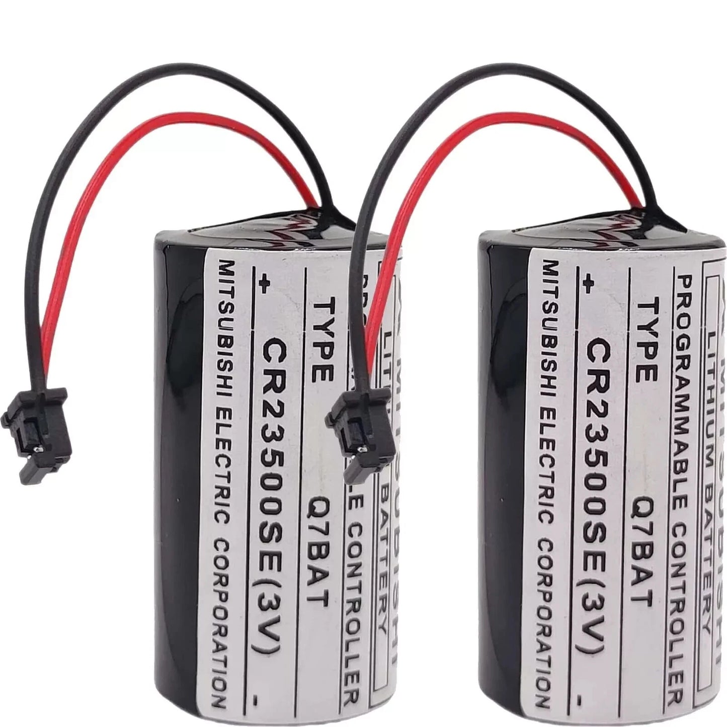 2X type Q7BAT CR23500SE 3V 6000mAh PLC Battery for Mitsubishi Q PLC battery