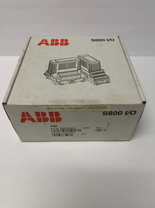 ABB 3BSE008546R1 AO820 Analog Output Module S800 I/O New sealed box