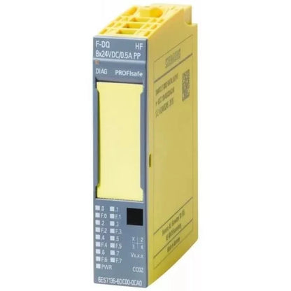 Siemens 6ES7136-6DC00-0CA0 SIMATIC DP module ET 200SP, F-DQ 8x24VDC/0.5A PP HF