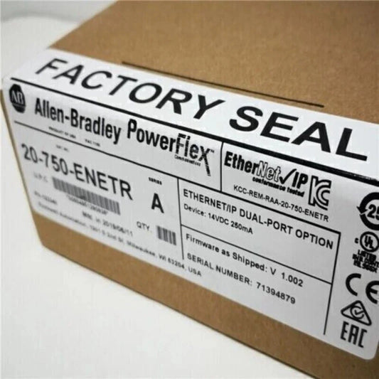 20-750-ENETR PowerFlex 750 2-P ENet/IP Module New Factory Sealed