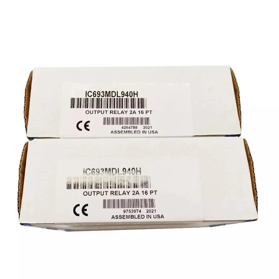 GE Fanuc IC693MDL940H 16-Point Relay Output Module - New in Box