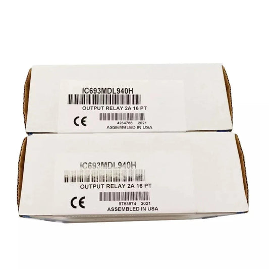 GE Fanuc IC693MDL940H 16-Point Relay Output Module - New in Box