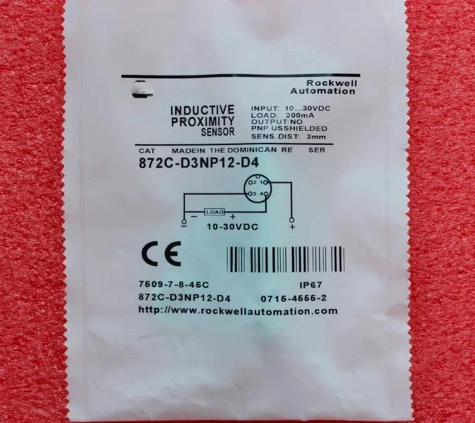 For Allen Bradley 872C-D3NP12-D4 Proximity Switch Sensor 10~30VDC 2000mA NEW