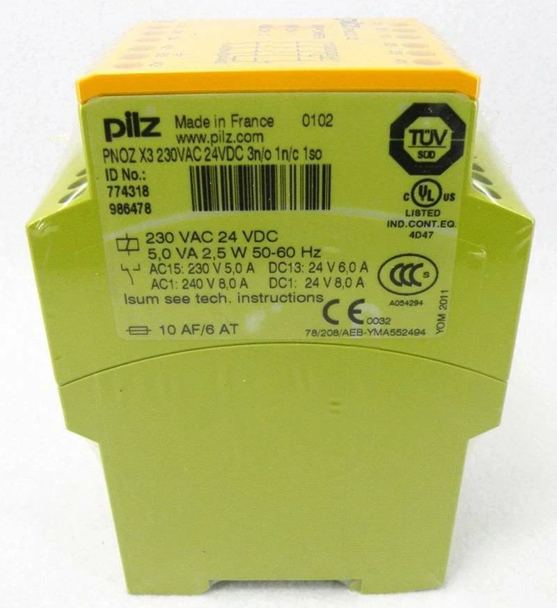 1PC New PILZ 774318 PNOZ X3 Safety Relay