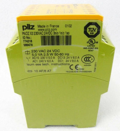 1PC New PILZ 774318 PNOZ X3 Safety Relay