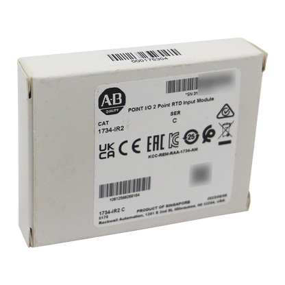 AB 1734-IR2 SER C POINT I/O 2 Point RTD Input Module New Factory Sealed