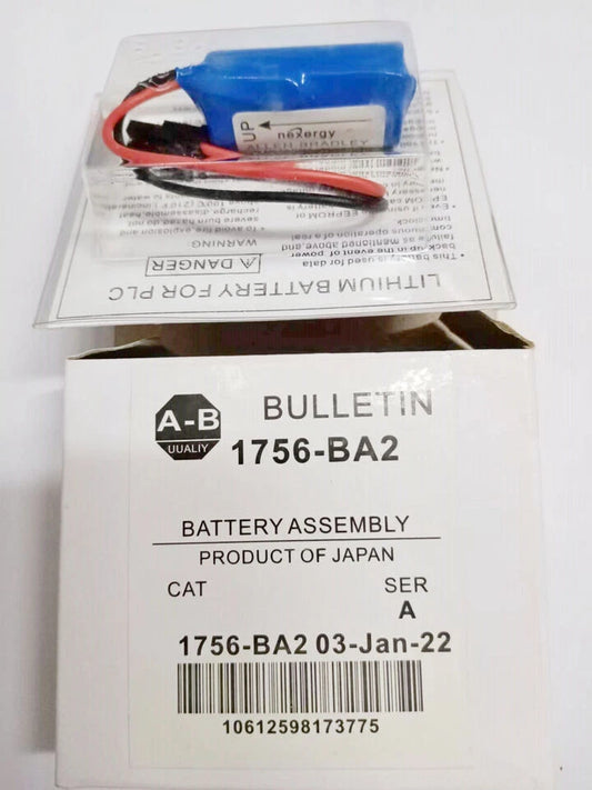 1PCS New AB 1756-BA2 3V Battery for Allen Bradley PLC 1756-BA2 Battery Assembly