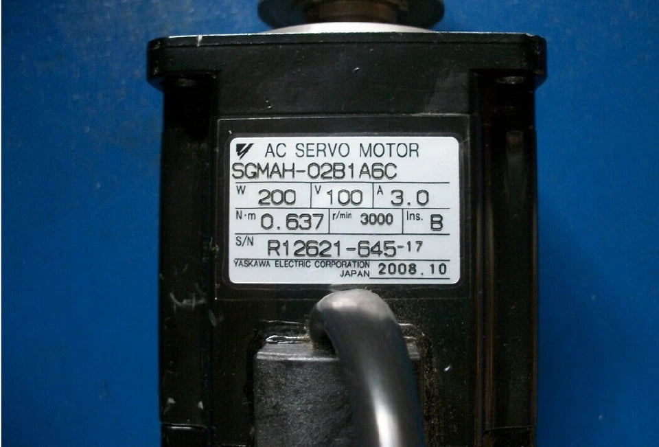SGMAH-02B1A6C Servo Motor SGMAH02B1A6C New Expedited Shipping One Yaskawa