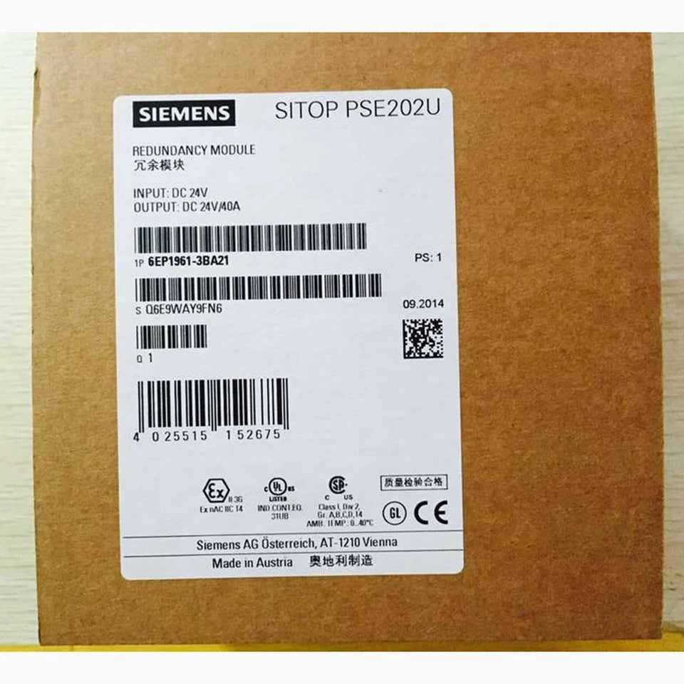 One New SIEMENS 6EP1961-3BA21 Power Supply 6EP19613BA21 Expedited Shipping