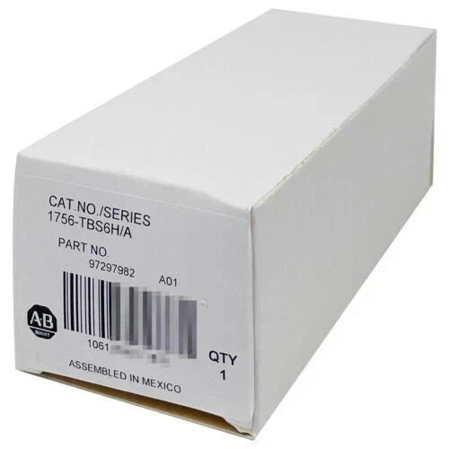 New Allen-Bradley AB 1756-TBS6H /A PLC Module Terminal Block 1756TBS6H