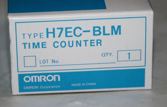 1PC New Omron H7EC-BLM H7ECBLM 6-digit Display Electronic Contact Counter In Box