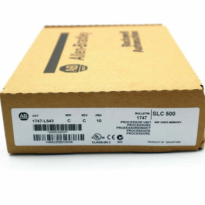 NEW Unopened Allen-Bradley 1747-L543 SLC 500 5/04 CPU Processor Unit 1747L543