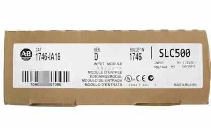 New Factory Sealed AB 1746-IA16 Ser D SLC 500 PLC Input Module 1 PC