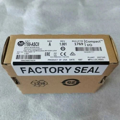 Allen-Bradley 1769-ASCII /A ASCII Interface - Compact Logix - I/O PLC