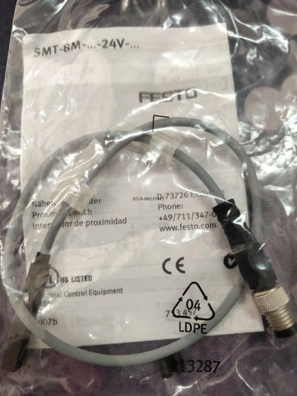 FESTO SMT-8M-PS-24V-K-0.3-M8D 1PC New Switch Sensor Free Shipping