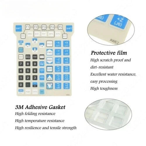 Membrane Keypad for Fanuc AWE2 Teach Pendant Protective Film NEW