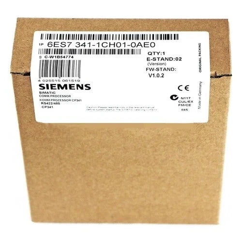 6ES7 341-1CH01-0AE0 NEW SIEMENS 6ES7341-1CH01-0AE0 1CHO1-OAEO S7-300 CP 341