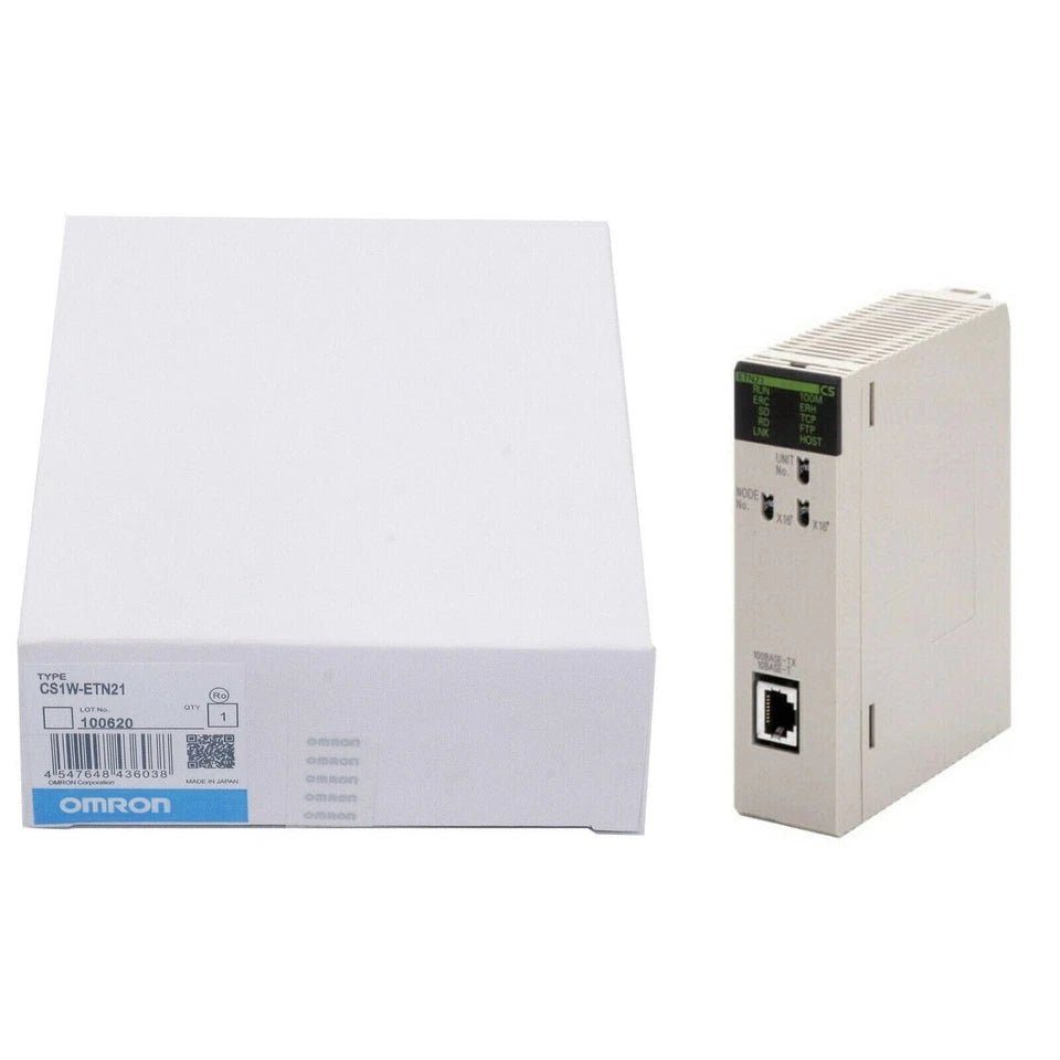 NEW OMRON CS1W-ETN21 CS1WETN21 PLC Ethernet Communication Unit