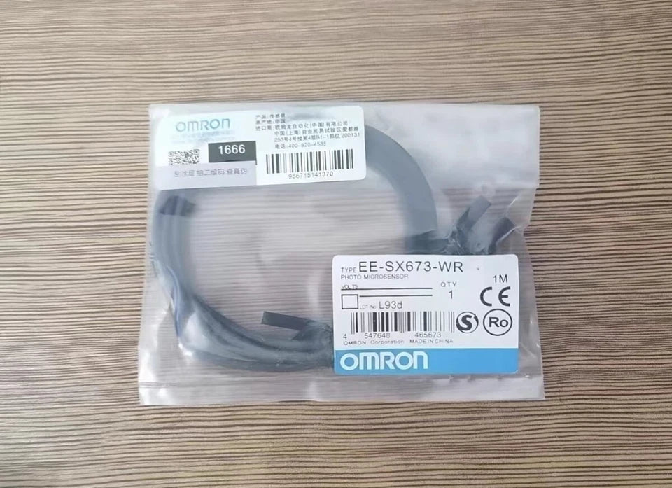 NEW OMRON EE-SX673-WR 1M Photoelectric Sensor