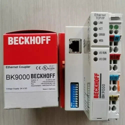 One Beckhoff BK9000 PLC Module BK 9000 New In Box Expedited Shipping