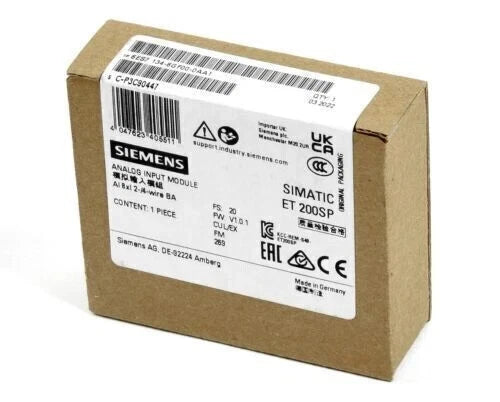 1PCS New Siemens ET200 6ES7134-6GF00-0AA1 analog input module 6ES71346GF000AA1
