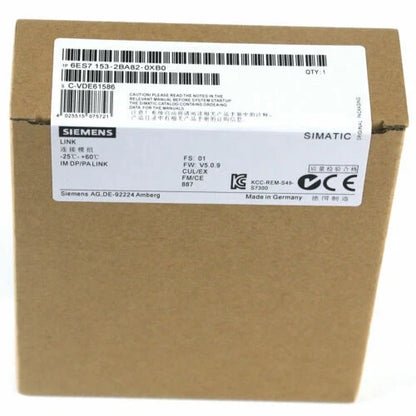 SIEMENS 6ES7153-2BA02-0XB0 6ES7 153-2BA02-0XB0 SIMATIC PLC INTERFACE MODULE NEW