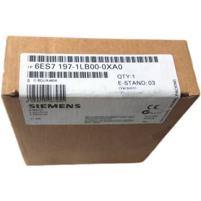 1PC Siemens 6ES7 197-1LB00-0XA0 6ES7197-1LB00-0XA0 New In Box Expedited Shipping