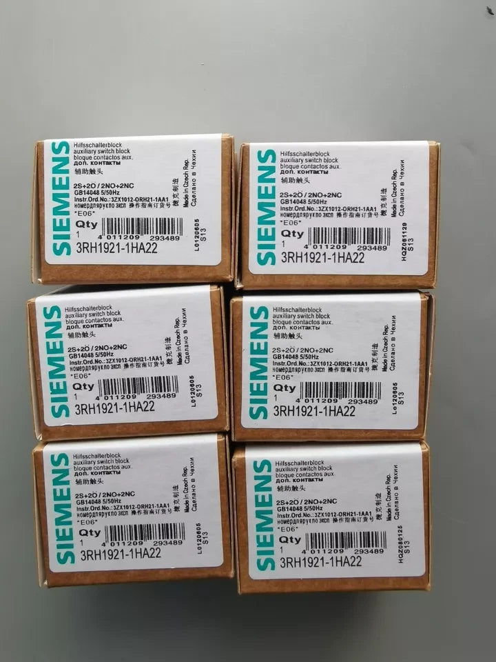 1PC NEW Siemens auxiliary contact 3RH1921-1HA22 3RH19211HA22